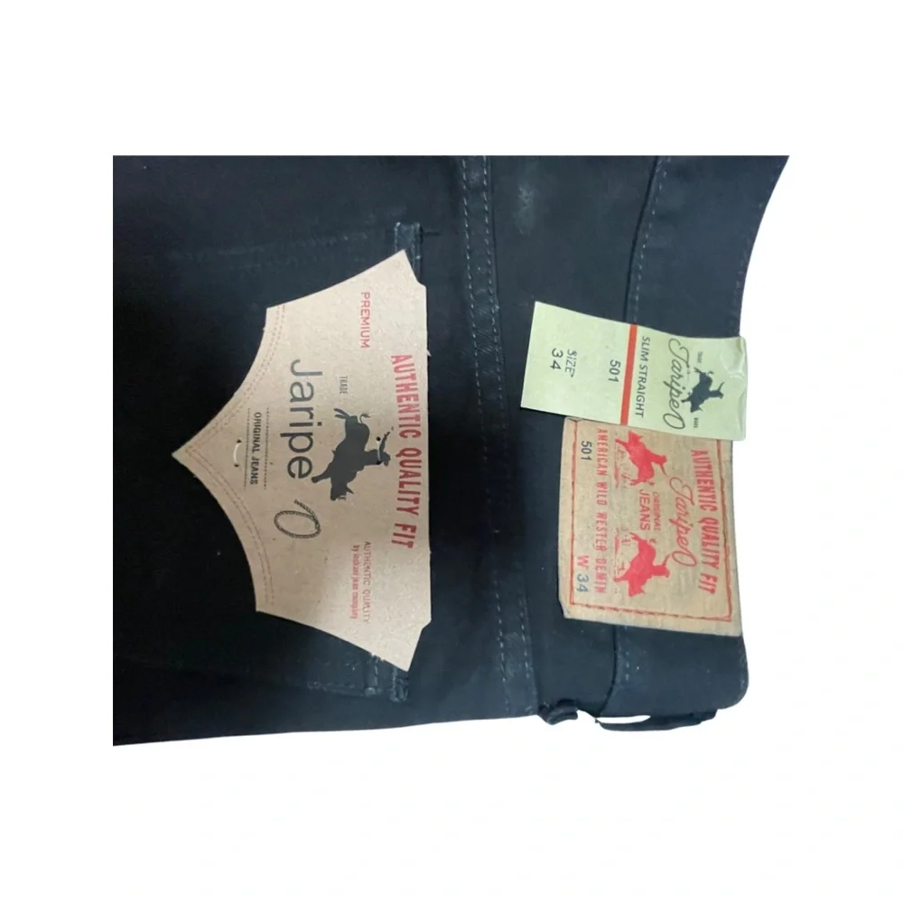 Man’s Denim Jeans Cowboy Cut Slim Fit made in Mexico Pantalón de Mezclilla - Picture 2 of 9